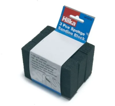 Hilka 3 Piece Sponge Sanding Block