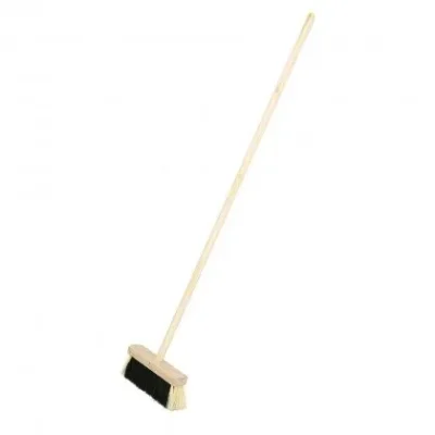 Black And White Sweeping Brush Handled