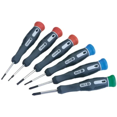 Draper Soft Grip Precision Screwdriver Set (6 Piece)