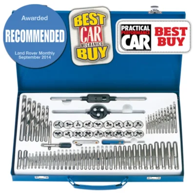 Draper Tap & Die Set, 76 Piece