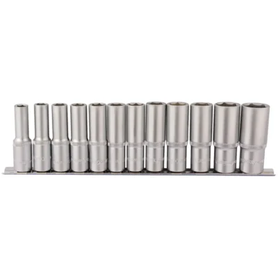 Draper Socket Set Rail 12 Pc