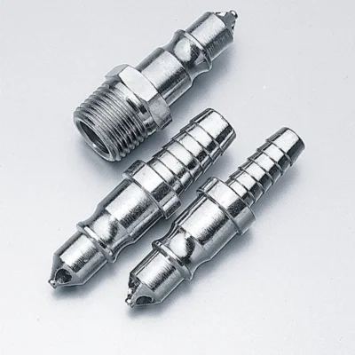 Draper 1/2" Male Thread Air Line Screw Adaptor Connectors Pack of 2