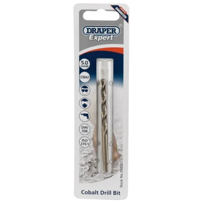 Draper 5.0mm HSS Cobalt Drill