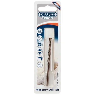 Draper Masonry Drill Bit - 5.5 x 85mm