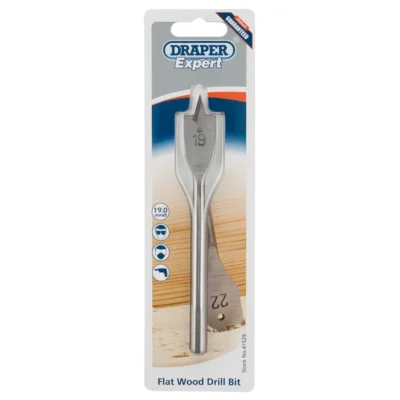 Draper 19.0mm Flat Wood Bit