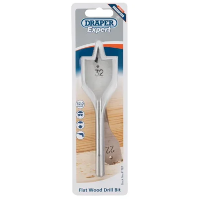 Draper 32.0mm Flat Wood Bit