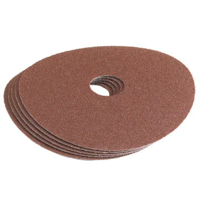 Draper 115mm 60Grit Aluminium Oxide Sanding Disc Pack of 5