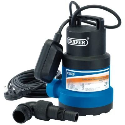 Draper 191L/Min Submersible Water Pump with Float Switch (550W)