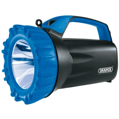 Draper 10W Cree LED Rechargeable Spotlight With Power Bank - 850 Lumens
