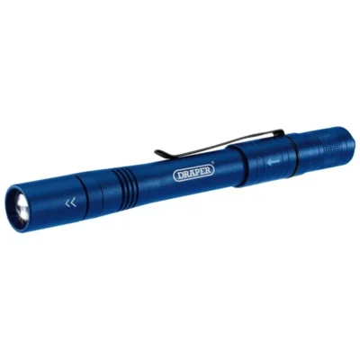 Draper Rechargeable Pen Torch 1W 80 Lumens