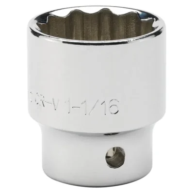 Draper 1.1/16" 1/2" Sq. Hi-Torq® 12 Point Socket