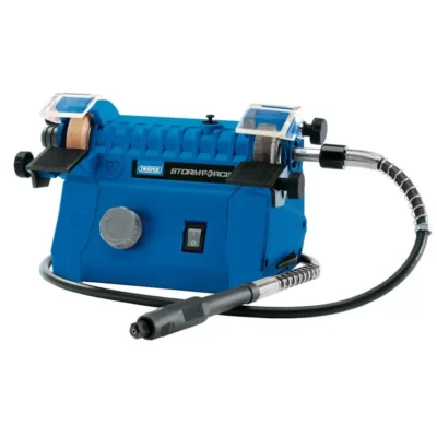 Draper Storm Force Mini Bench Grinder, 50mm, 100w
