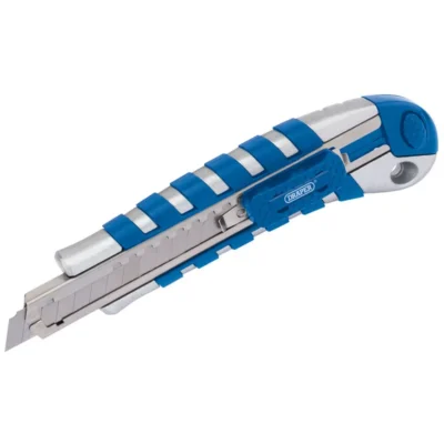 Draper 9mm Retractable Knife with Soft Grip