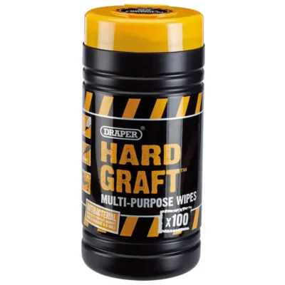 Draper 'Hard Graft' Wipes (Tub of 100)