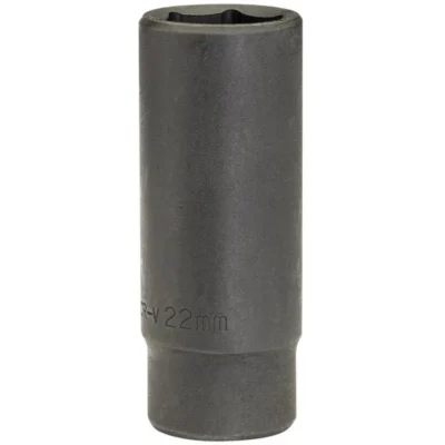 Draper Single 1/2'' Square Drive Deep Impact Sockets - 22mm