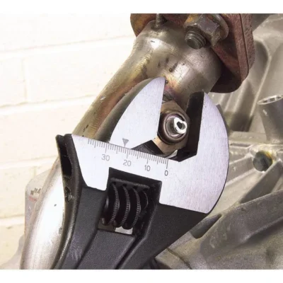 Alternative view of Draper 300mm Crescent-Type Adjustable Wrench with Phosphate Finish