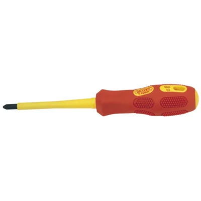 Draper No 2 X 100mm Fully Insulated Cross Slot Screwdriver