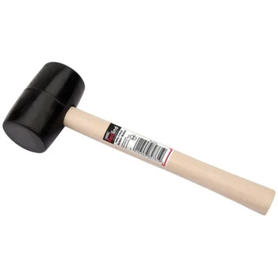 Draper Redline Rubber Mallet with Hardwood Shaft