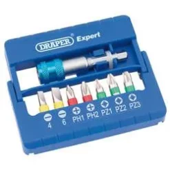 Alternative view of Draper Coloured Screwdriver Bit Set (8 Piece)