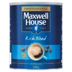 Maxwell House Coffee Grans Rich Blend 750g