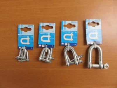 D-Shackle 5 - 10mm - 5mm (Pair)
