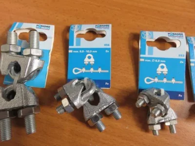 Wire Rope Grips 3-13mm - 3mm (Pair) 5 BO PS2100600017 2 1