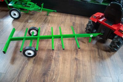 Bale Trailer Green empty