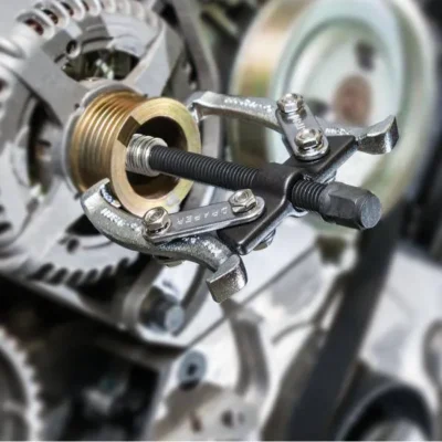 Alternative view of Draper 65mm Reach x 75mm Spread 2 Leg Reversible Puller