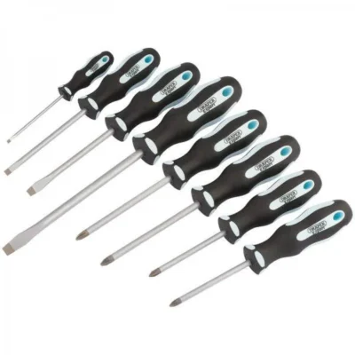 Draper Expert Soft Grip Screwdriver Set (8 Piece)