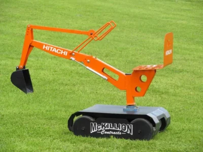 Killbran Orange Hitachi Excavator Digger 14 Digger Orange