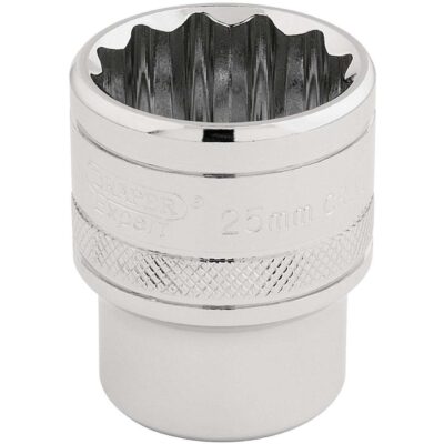 Draper 1/2″ 12 Point Socket 25mm