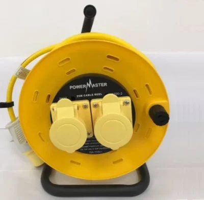 Powermaster 25m Cable Reel 110V
