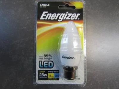 Bulb Led Cand 3.4w B22