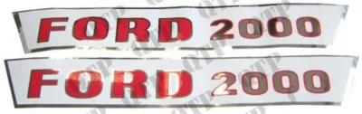 Ford 2000 Decal Kit
