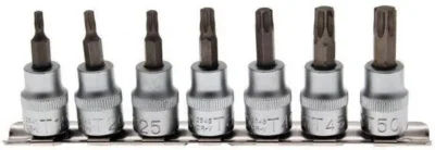BGS Socket Set 7 Piece T-Star 3/8" Drive