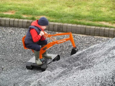 Killbran Orange Hitachi Excavator Digger 15 IMG 3763