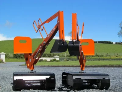 Killbran Orange Hitachi Excavator Digger 18 IMG 3977