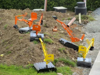 Killbran Orange Hitachi Excavator Digger 17 IMG 4049