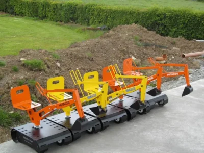 Killbran Orange Hitachi Excavator Digger 16 IMG 4063