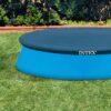 Intex 10 foot 305 m Easy Set Swimming Pool Cover 28021 Round cover measures 28 m 94 ft suitable for Intex pool B006SGYUS8 2