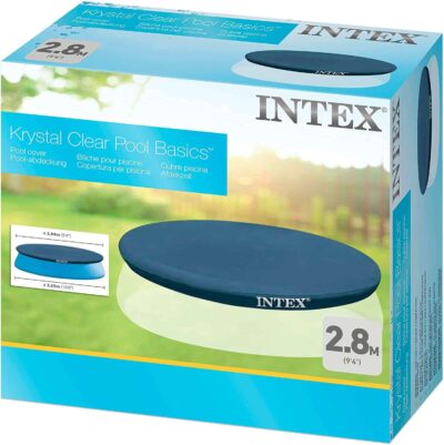 Intex 10 foot 305 m Easy Set Swimming Pool Cover 28021 Round cover measures 28 m 94 ft suitable for Intex pool B006SGYUS8 4