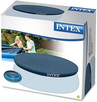 Intex 10 foot 305 m Easy Set Swimming Pool Cover 28021 Round cover measures 28 m 94 ft suitable for Intex pool B006SGYUS8 6