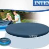 Intex 10 foot 305 m Easy Set Swimming Pool Cover 28021 Round cover measures 28 m 94 ft suitable for Intex pool B006SGYUS8 7