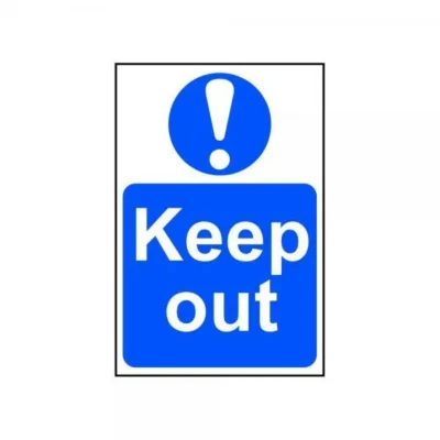 Safety Sign Keep Out
