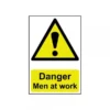 Sign Safety Men At Work