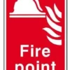 Safety Sign Fire Point