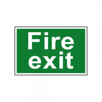 Sign Fire Exit