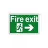 Sign Fire Arrow Right