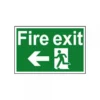 Sign Fire Arrow Left