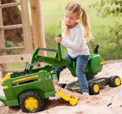 Rolly John Deere Excavator Digger 2